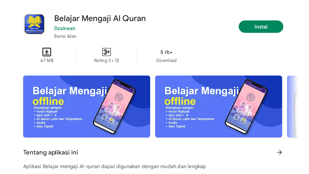 10 Rekomendasi Aplikasi Belajar Mengaji Terbaik 