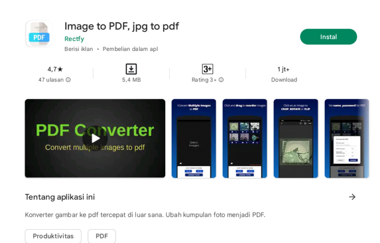 10 Rekomendasi Aplikasi untuk Convert JPG ke PDF Terbaik