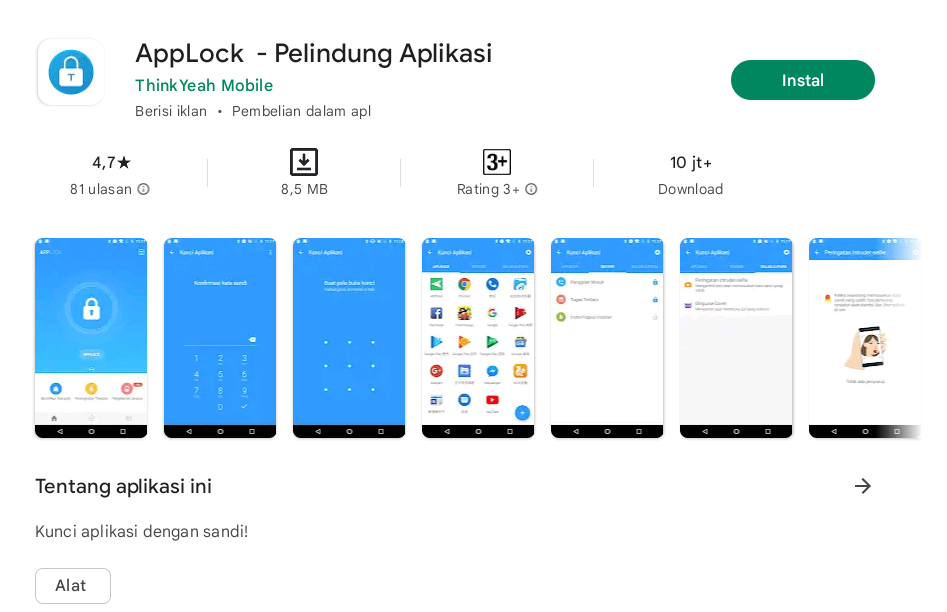 10 Rekomendasi Aplikasi Pengunci Galeri HP Terbaik 