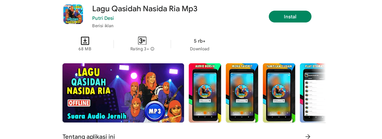 10  Rekomendasi Aplikasi Lagu Qasidah Terbaik 