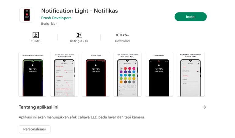 Rekomendasi Aplikasi Lampu LED Notifikasi Terbaik 
