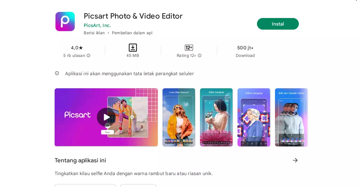 Aplikasi Bingkai Foto Terbaik