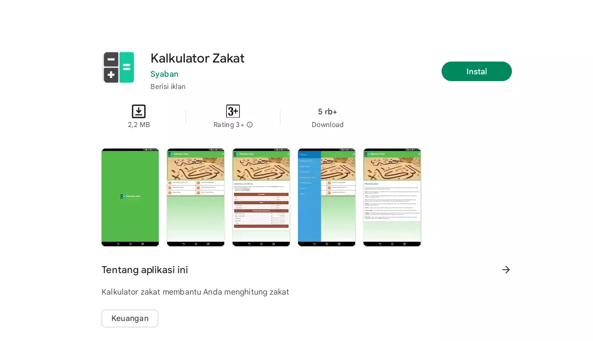 Aplikasi Kalkulator Zakat Terbaik