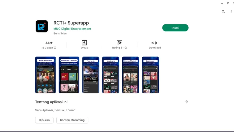 Aplikasi Nonton TV Online Terbaik