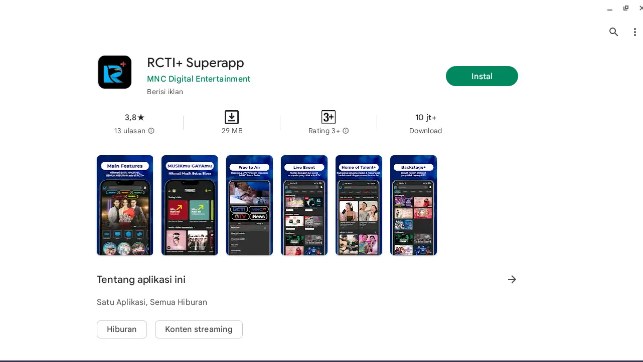 Aplikasi Nonton TV Online Terbaik