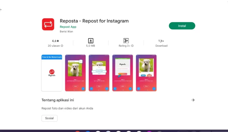 Aplikasi Repost Instagram Terbaik