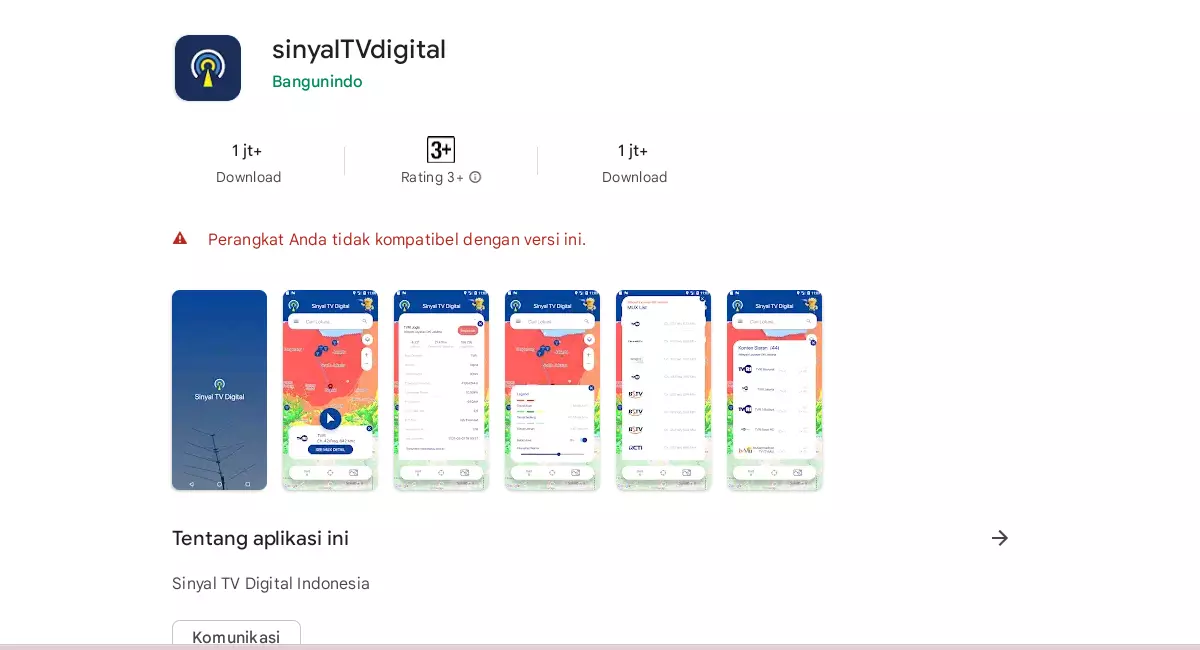 Cara Mudah Download Aplikasi Sinyal TV Digital