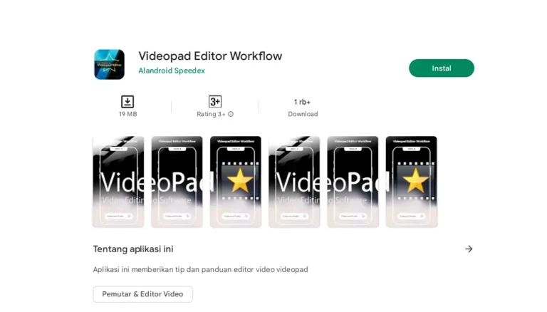 Cara Menggunakan Aplikasi Videopad Free Di Android