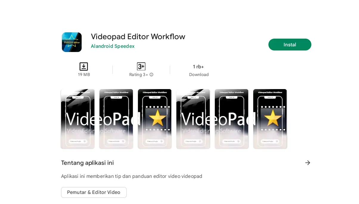 Cara Menggunakan Aplikasi Videopad Free Di Android