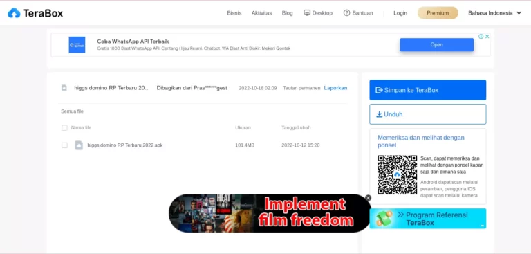 Keunggulan Higgs Domino RP sumber: terabox.com