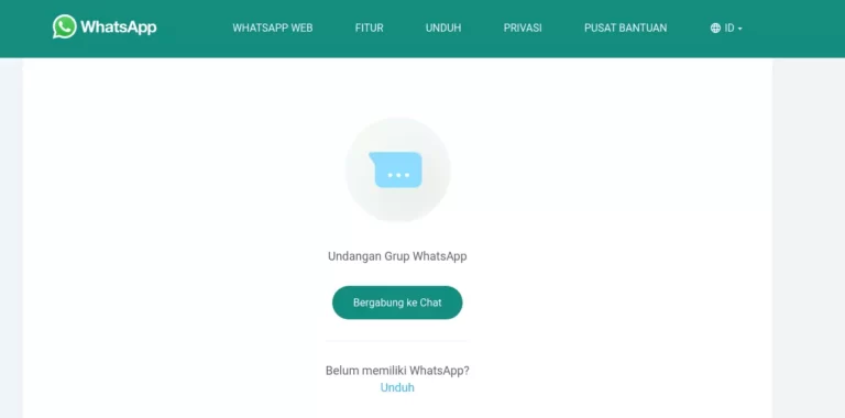 Link Grup WA Pemersatu Bangsa