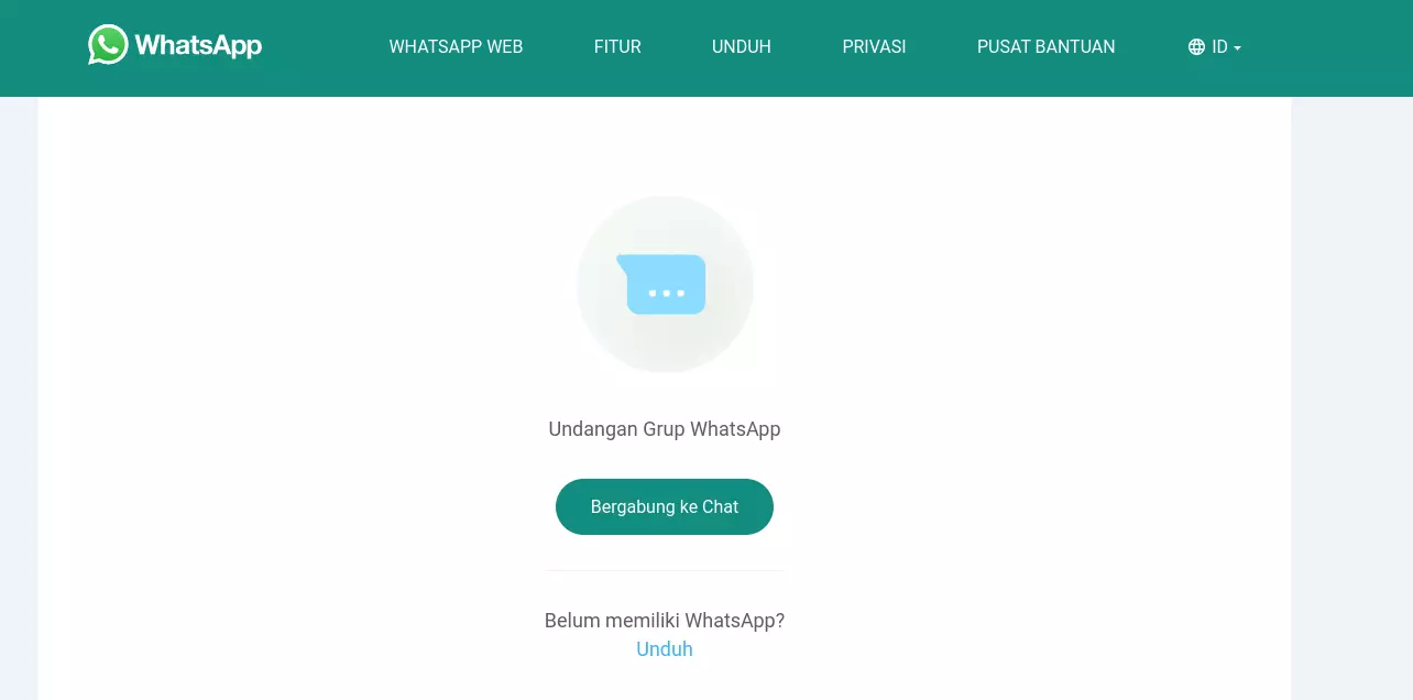 Link Grup WA Pemersatu Bangsa