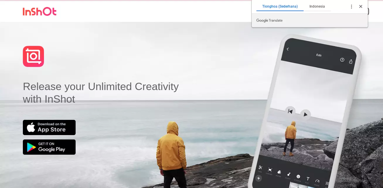 cara mengedit video dengan aplikasi inshot