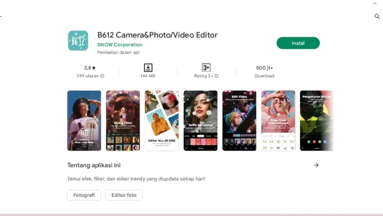 B612 APK MOD ALL UNLOCKED
