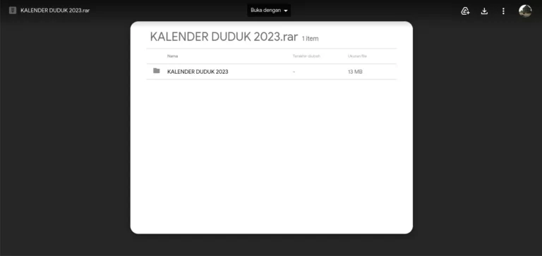 Bingkai Twibbon Kalender 2023