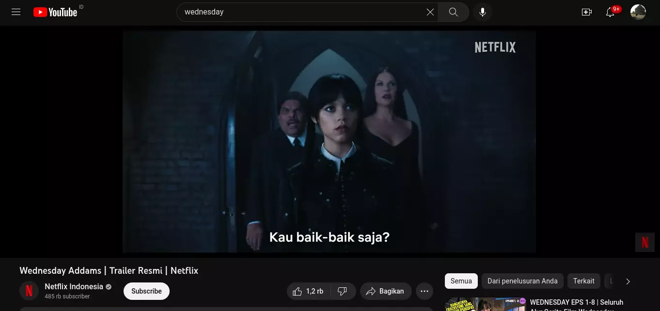 Bocoran Tayang Wednesday Season 2