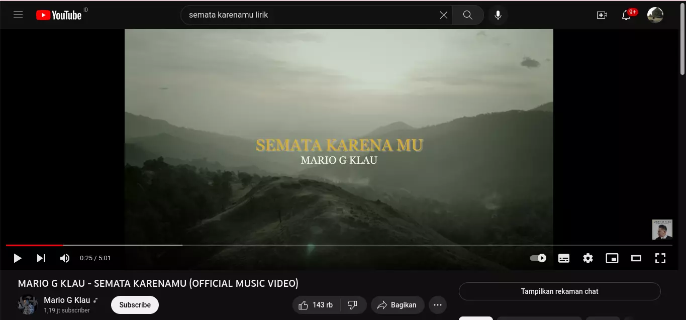 Chord Gitar Semata Karenamu Mario G