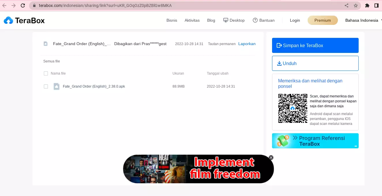 Link Download FGO Na Apk