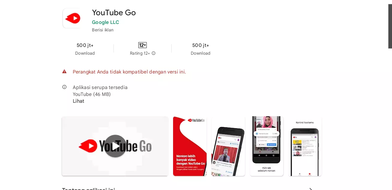 Aplikasi Pengganti Youtube Go Hemat