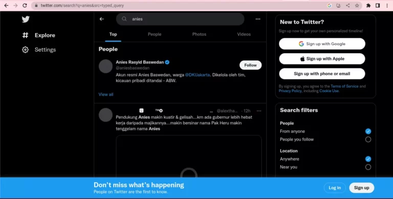 Arti Centang Biru Twitter
