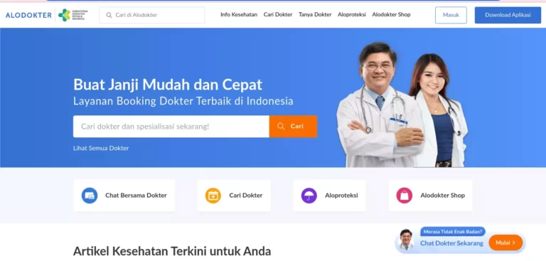 Cara Berobat di Alodokter