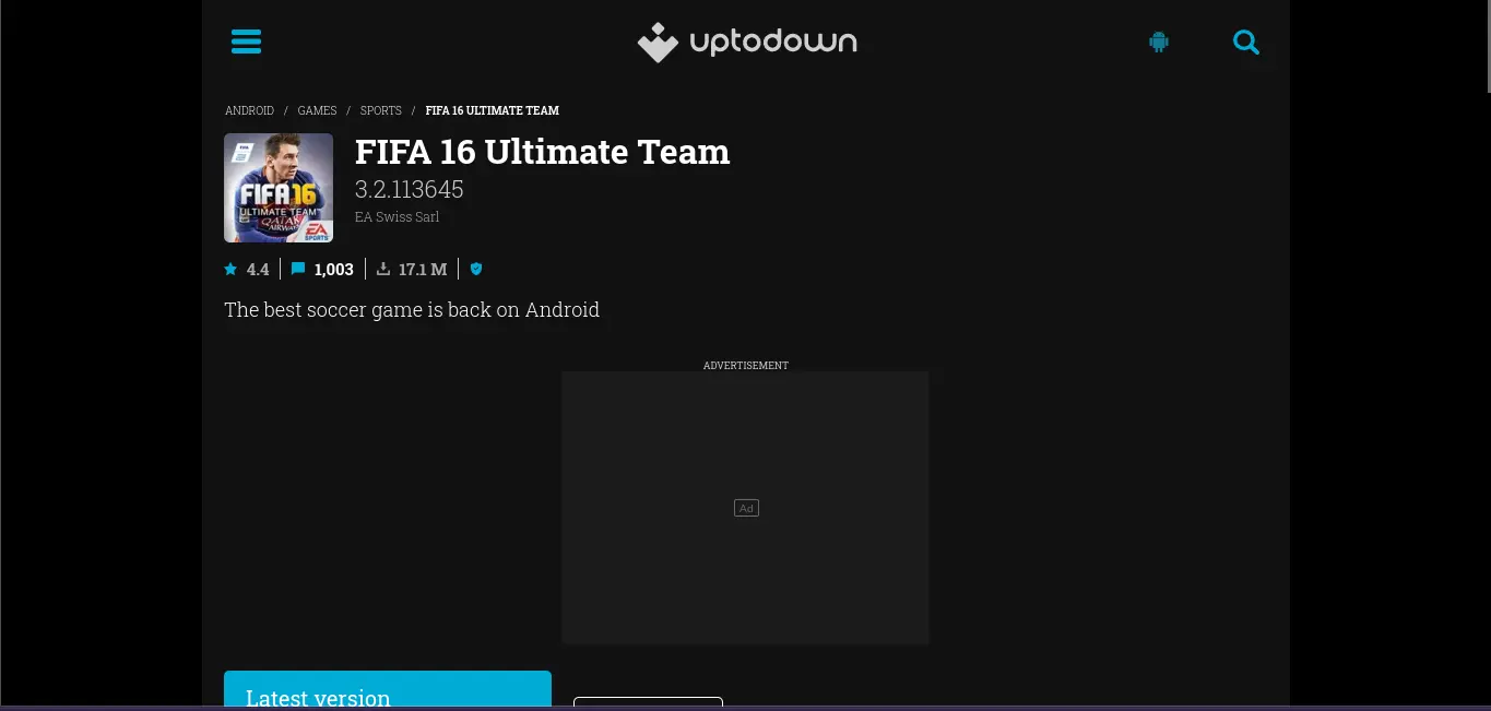 Download FIFA 16 Apk Ultimate Team Terbaik