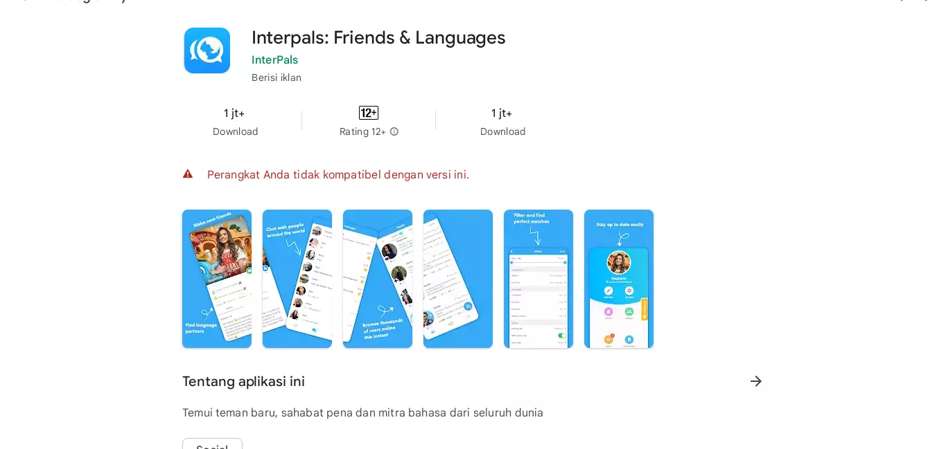 Download Interpals Apk Mod Friends