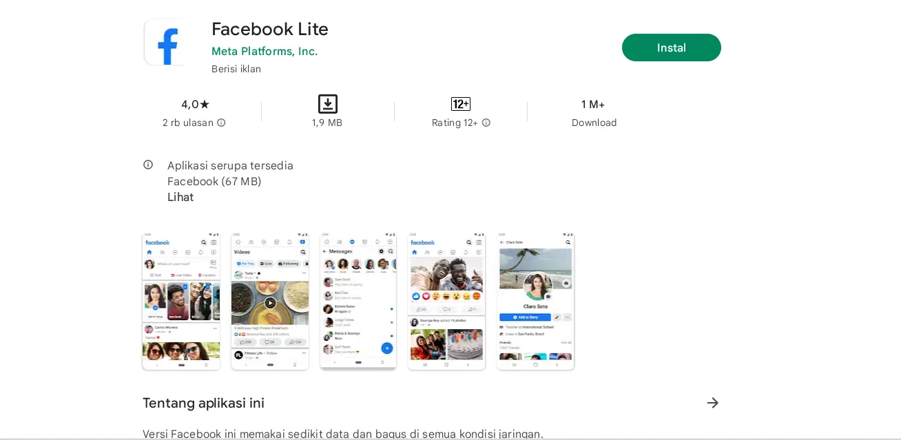 fb lite apk mod