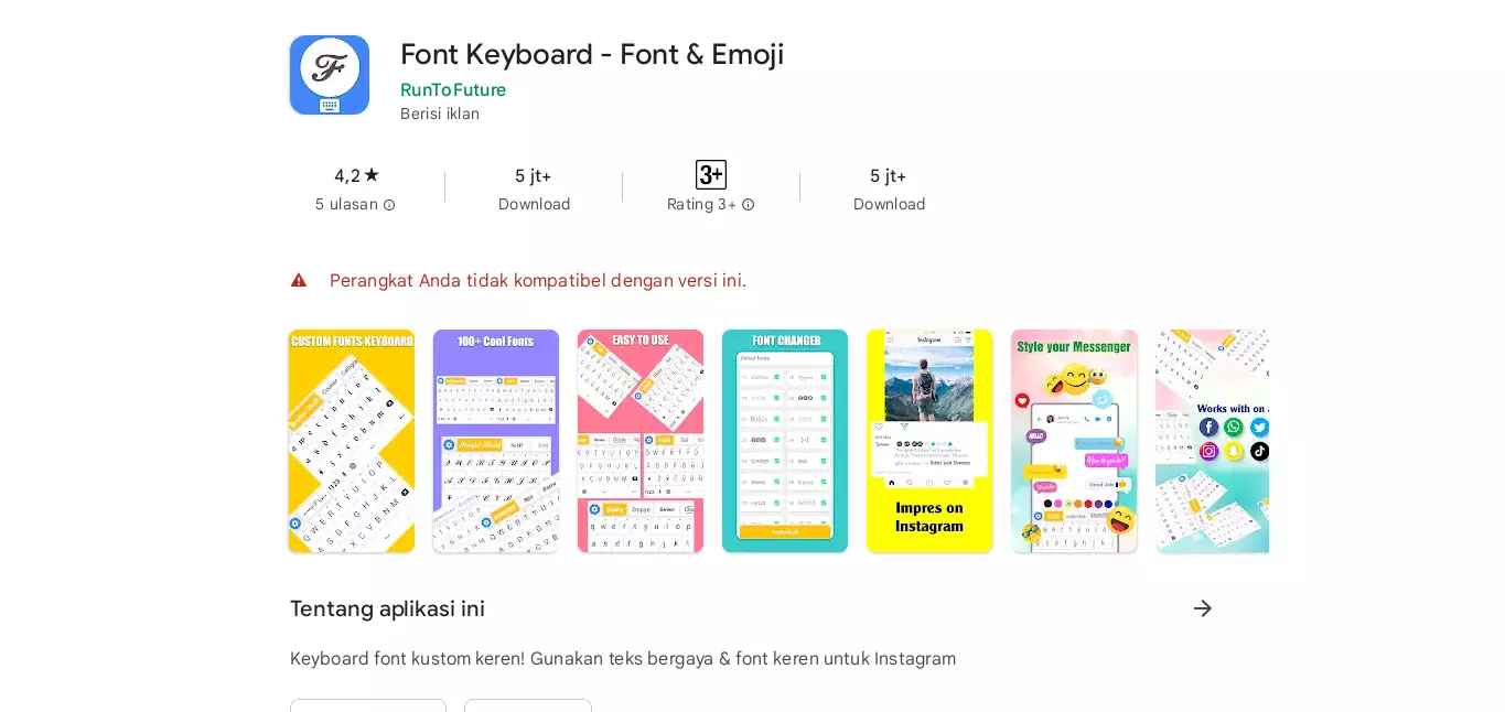 Aplikasi Font Android Terbaik