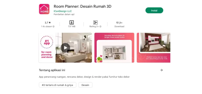 Aplikasi Game Dekorasi Rumah Terbaik