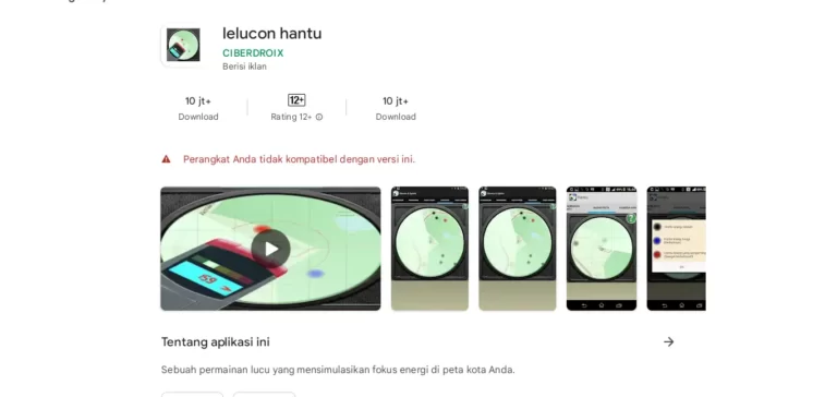 Aplikasi Kamera Radar Hantu