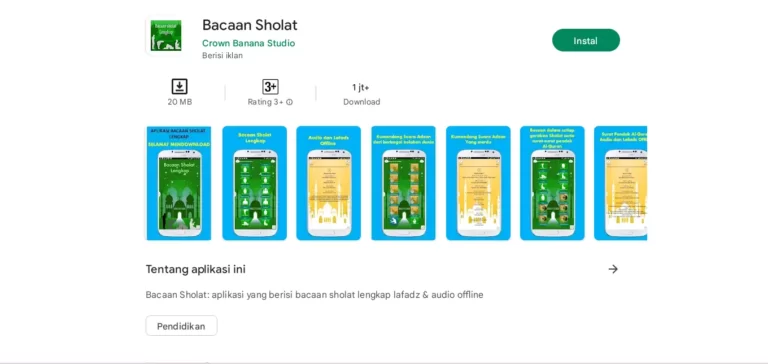 Aplikasi Panduan Belajar Salat Terbaik di Android