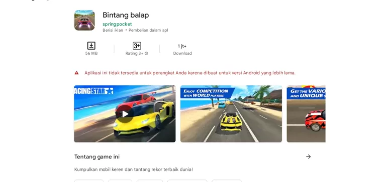 Aplikasi Permainan Mobil Mobilan Gratis