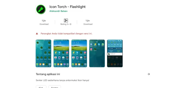 Aplikasi Senter Flashlight Terbaik