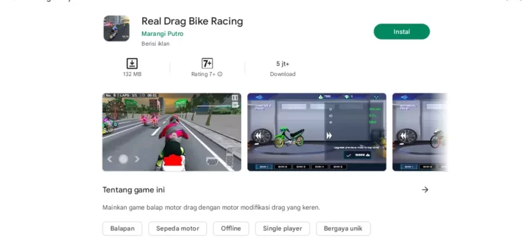 Download Real Drag Simulator Indonesia Mod Apk