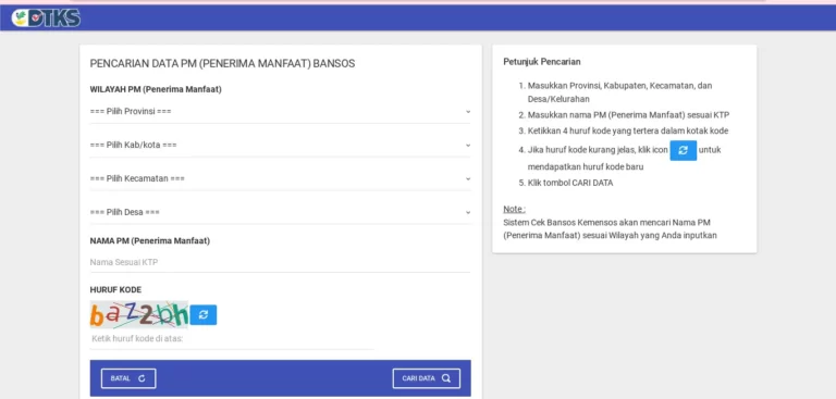 Cara Daftar PKH Online 2020 Lewat HP