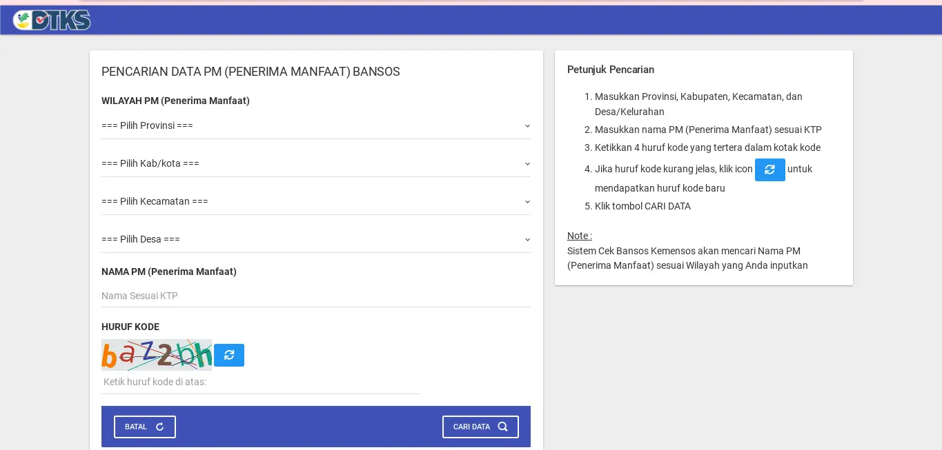 Panduan Lengkap: Cara Daftar PKH Online 2020 Lewat HP dengan Aplikasi SIKS-NG (Simulasi dan Contoh)