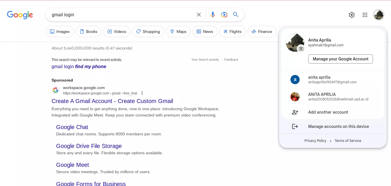 Cara Logout Akun Google di HP