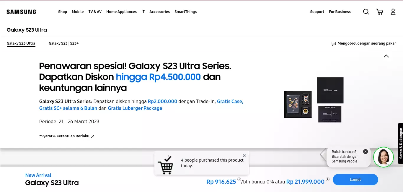Cara Screenshot HP Samsung