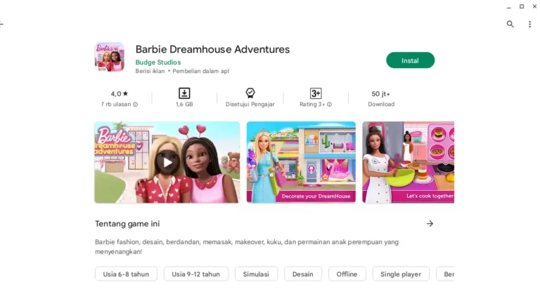 Game Barbie Lucu Terbaik