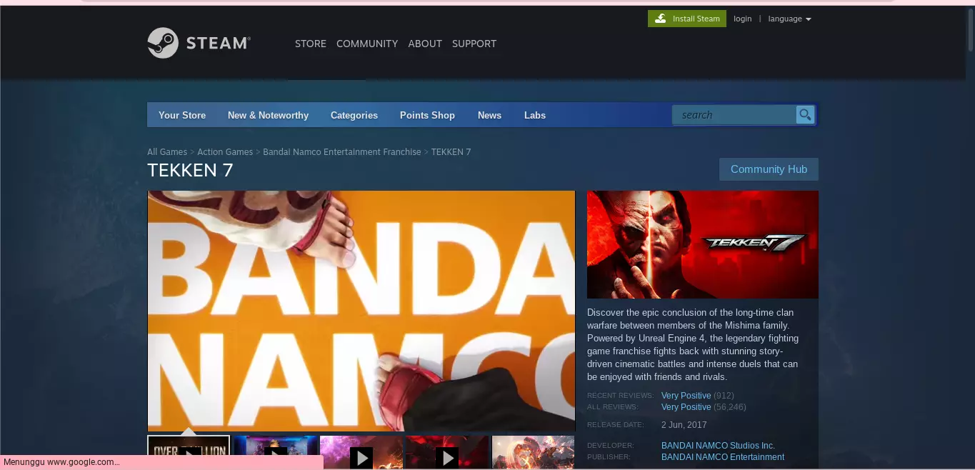 Game Fighting Terbaik dan Terpopuler di Dunia