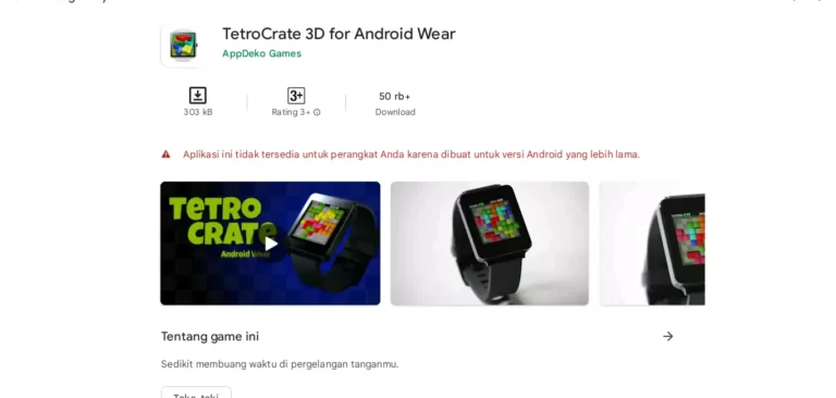 Game untuk Perangkat Android Wear Terbaik
