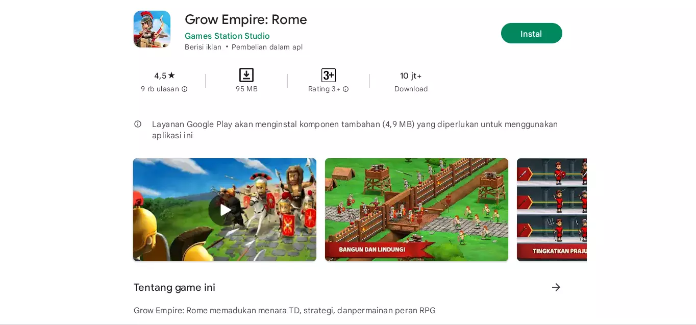 Permainan dengan Tema Perang