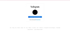 Login Instagram di Google Chrome