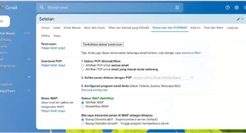 Cara Mengaktifkan Auto Forwarding di Gmail Terbaik
