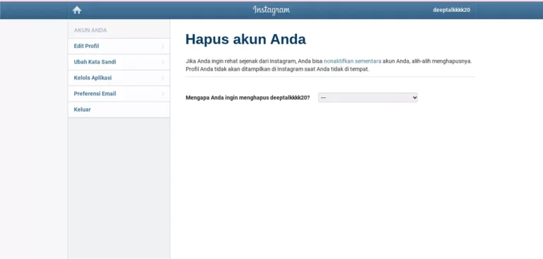 Cara Menonaktifkan Ig Sementara