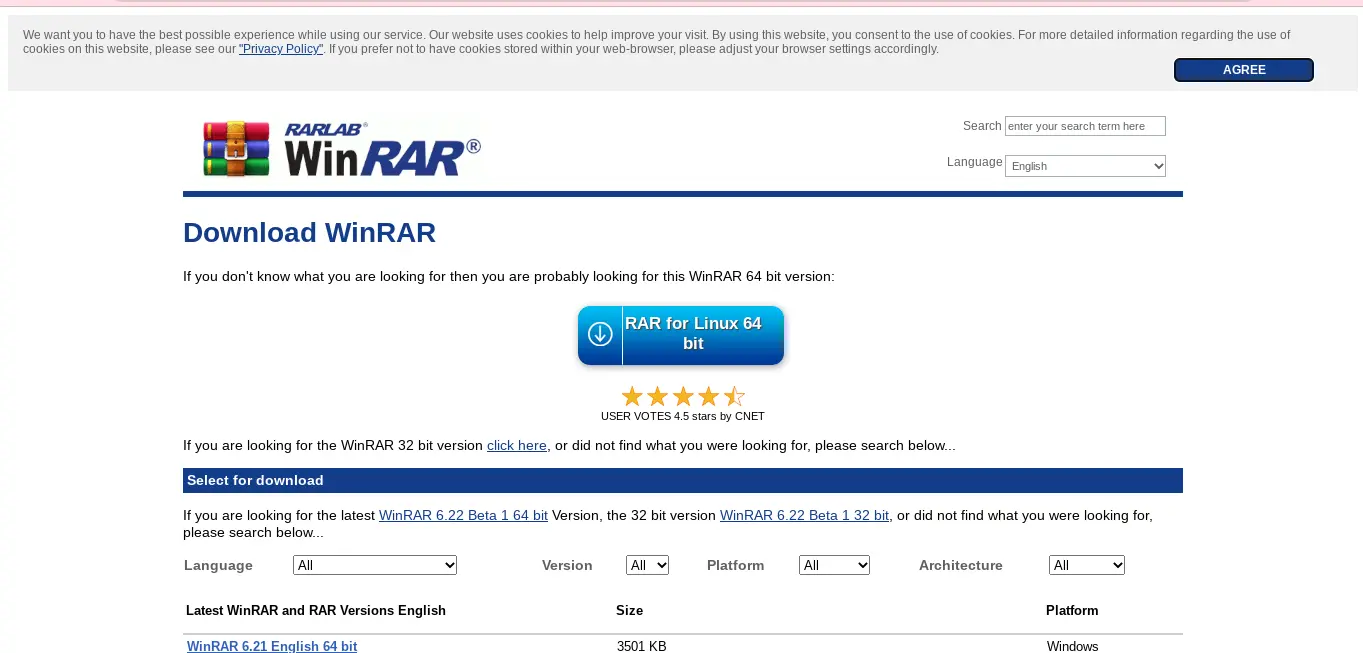 Download WinRAR Terbaru