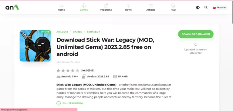 Stick War Legacy Mod Apk