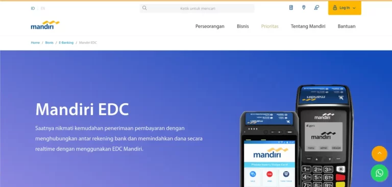 Cara Restart Mesin EDC Mandiri