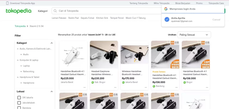 Earphone Xiaomi